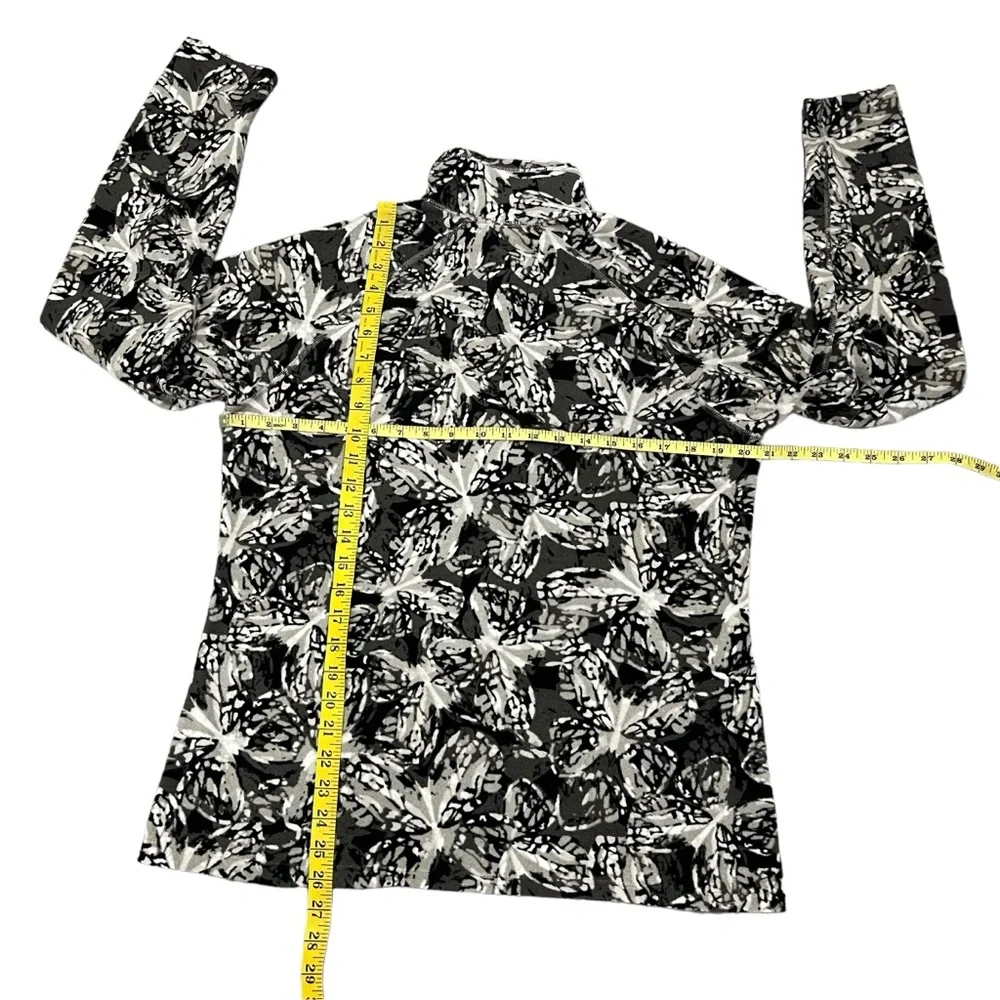 Eddie Bauer Women’s Cloud Layer 1/4 Zip Fleece Pullover Butterfly Print … - Picture 14 of 15